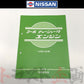 ◆ 日産 整備要領書 L型L20EGI仕様 ターボチャージャー エンジン 1979年版 ##663181315