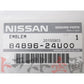 △ ★ エンブレム 3点セット フロント サイド リア スカイライン GT-R BCNR33 ##663191279S1